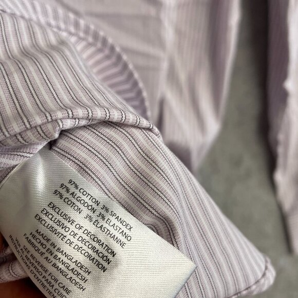 NEW Banana Republic Men's M Slim Fit Striped Button-Down Shirt - Picture 5 of 7